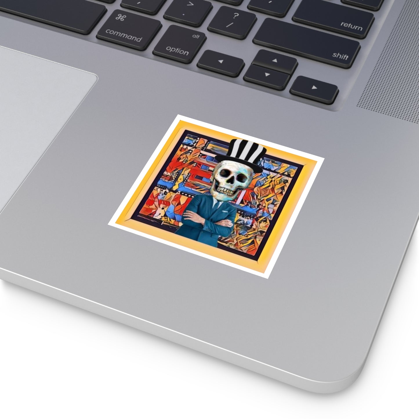 Skull Gang Laminate Stickers