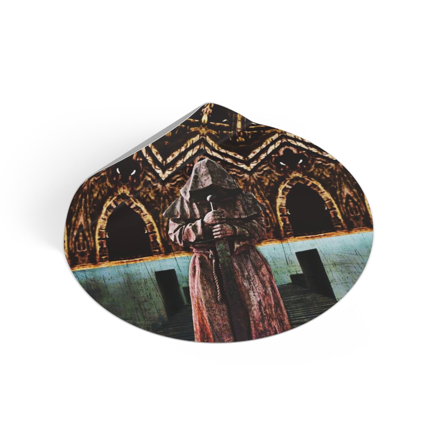 Monk Vinyl Sticker