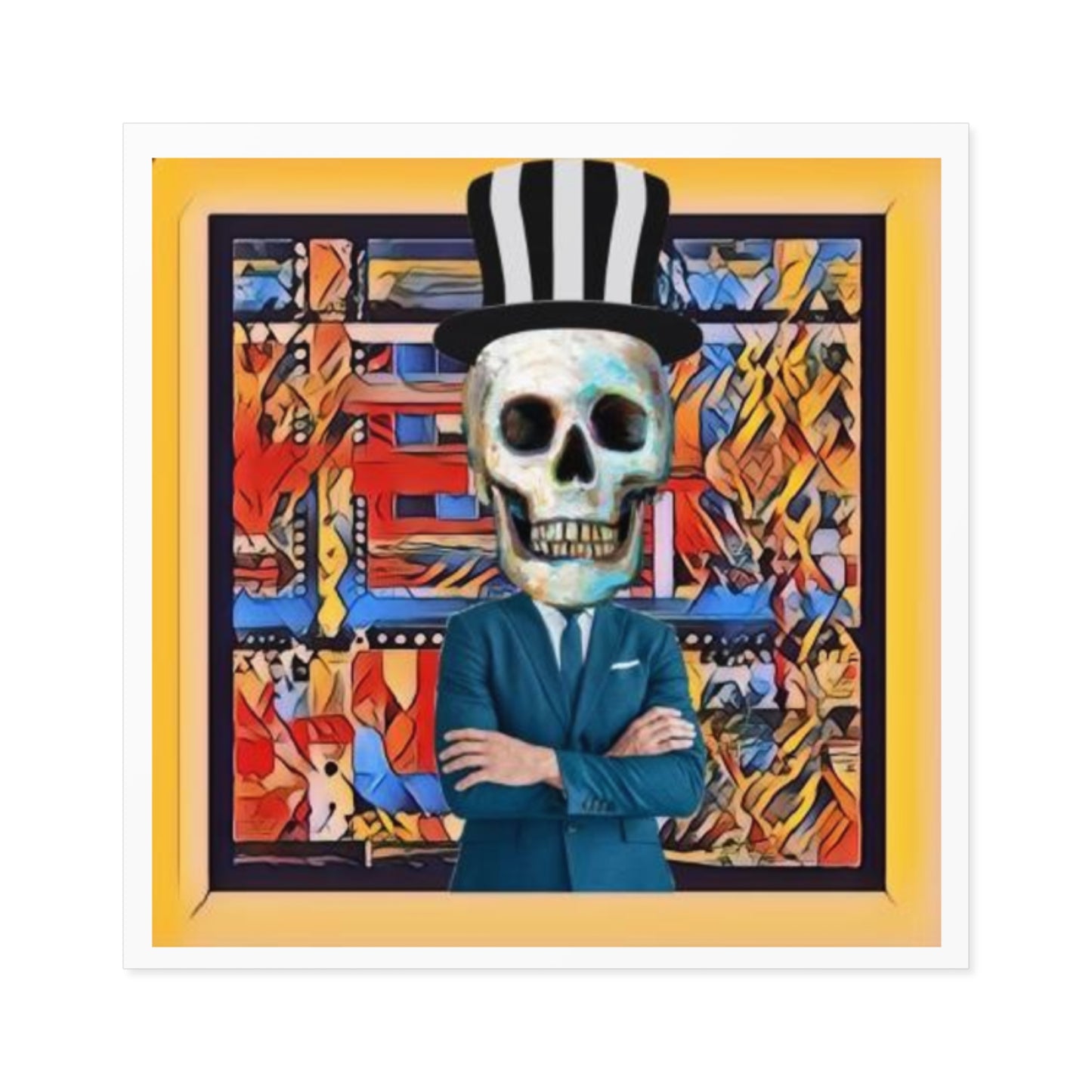Skull Gang Laminate Stickers