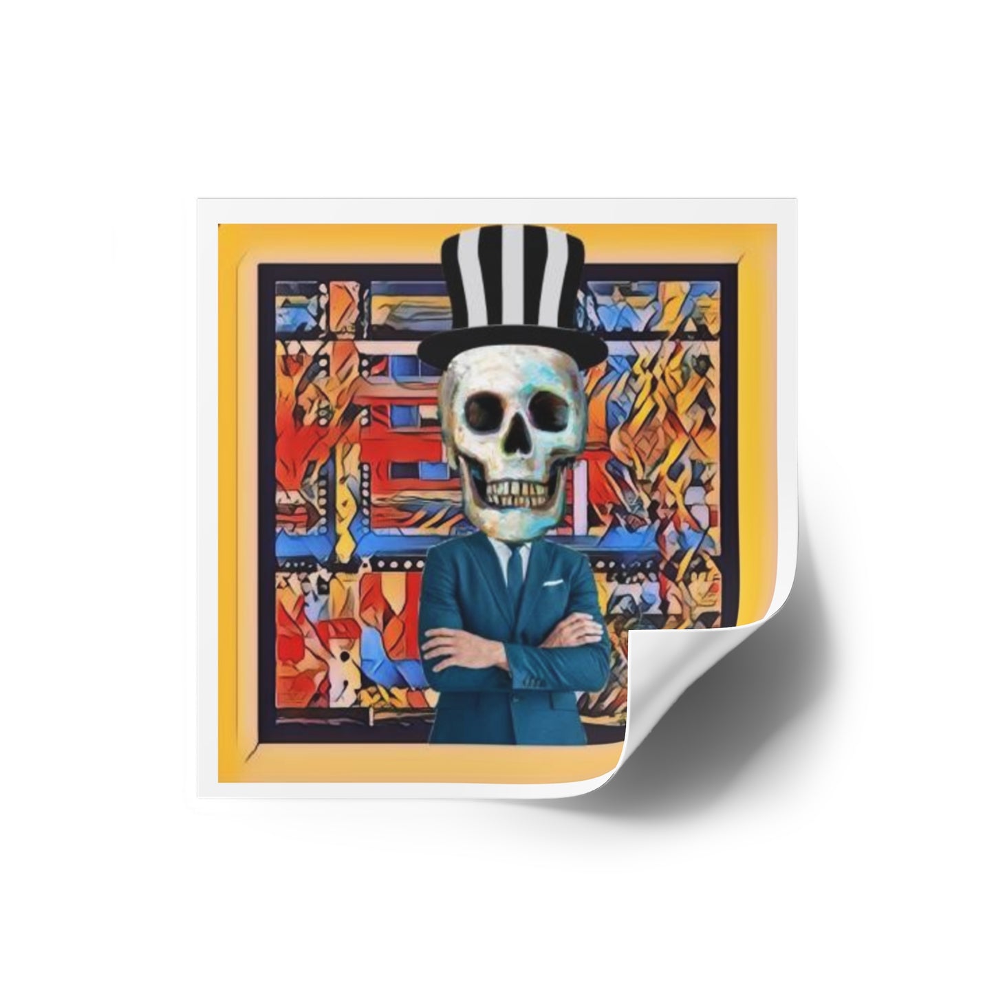 Skull Gang Laminate Stickers