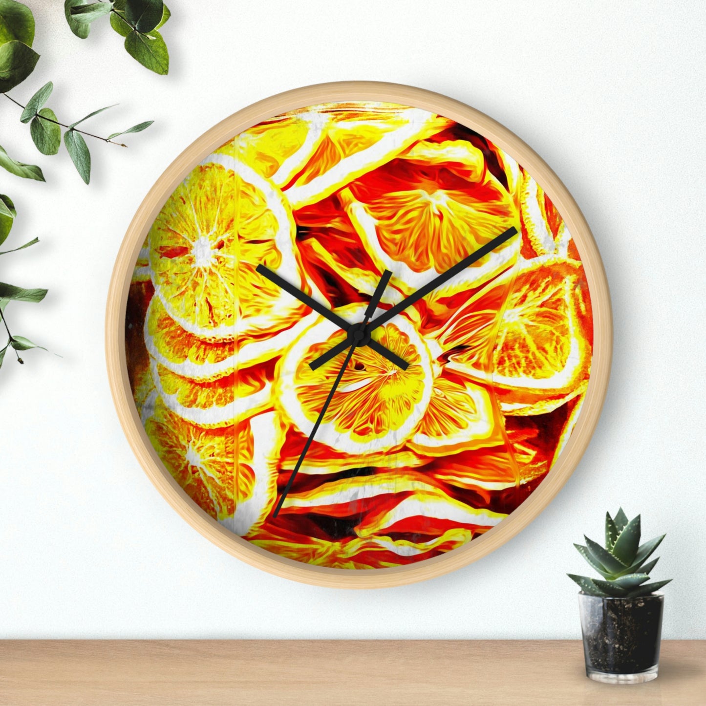 Seville Orange Wall clock
