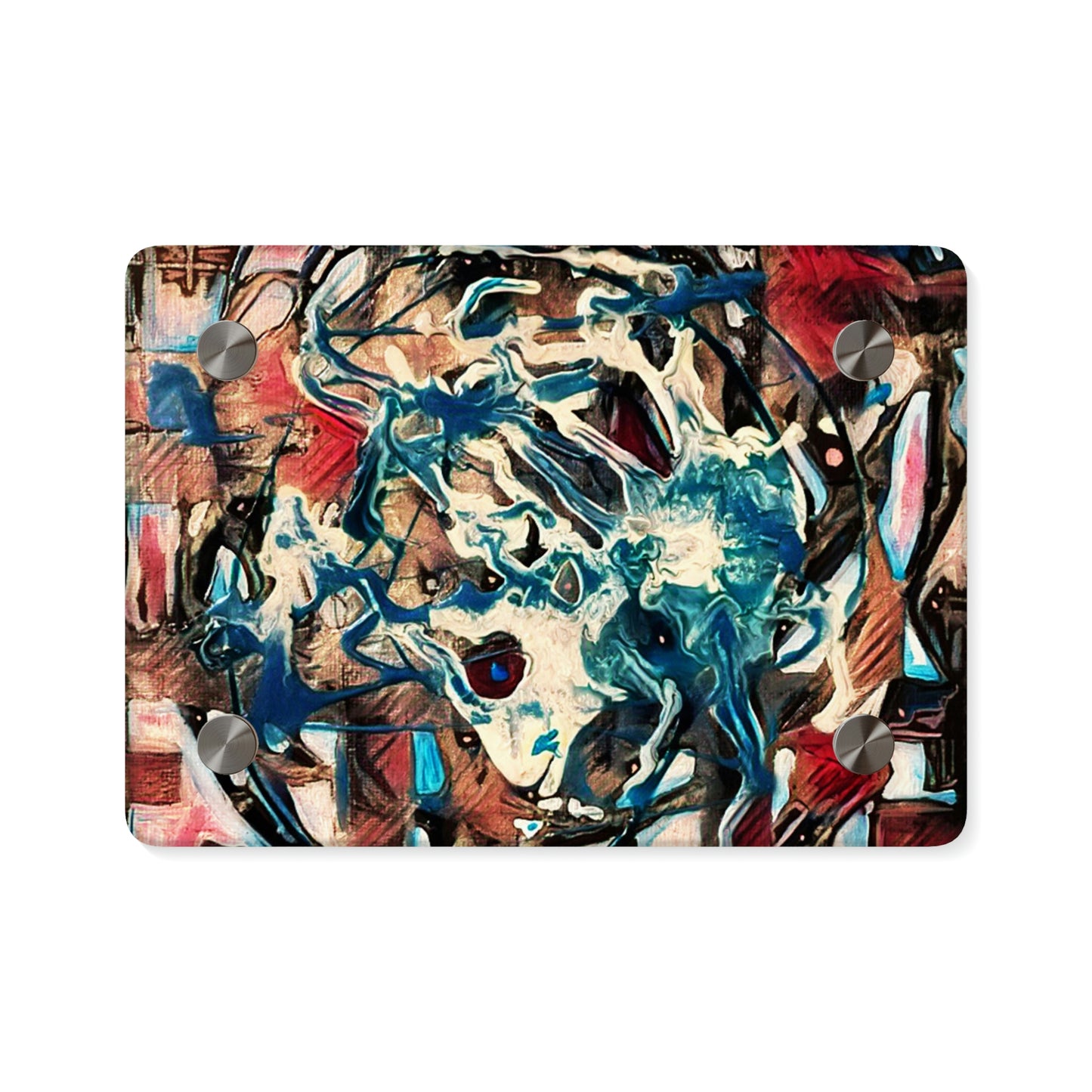 Mixed Media Acrylic Wall Art Panel