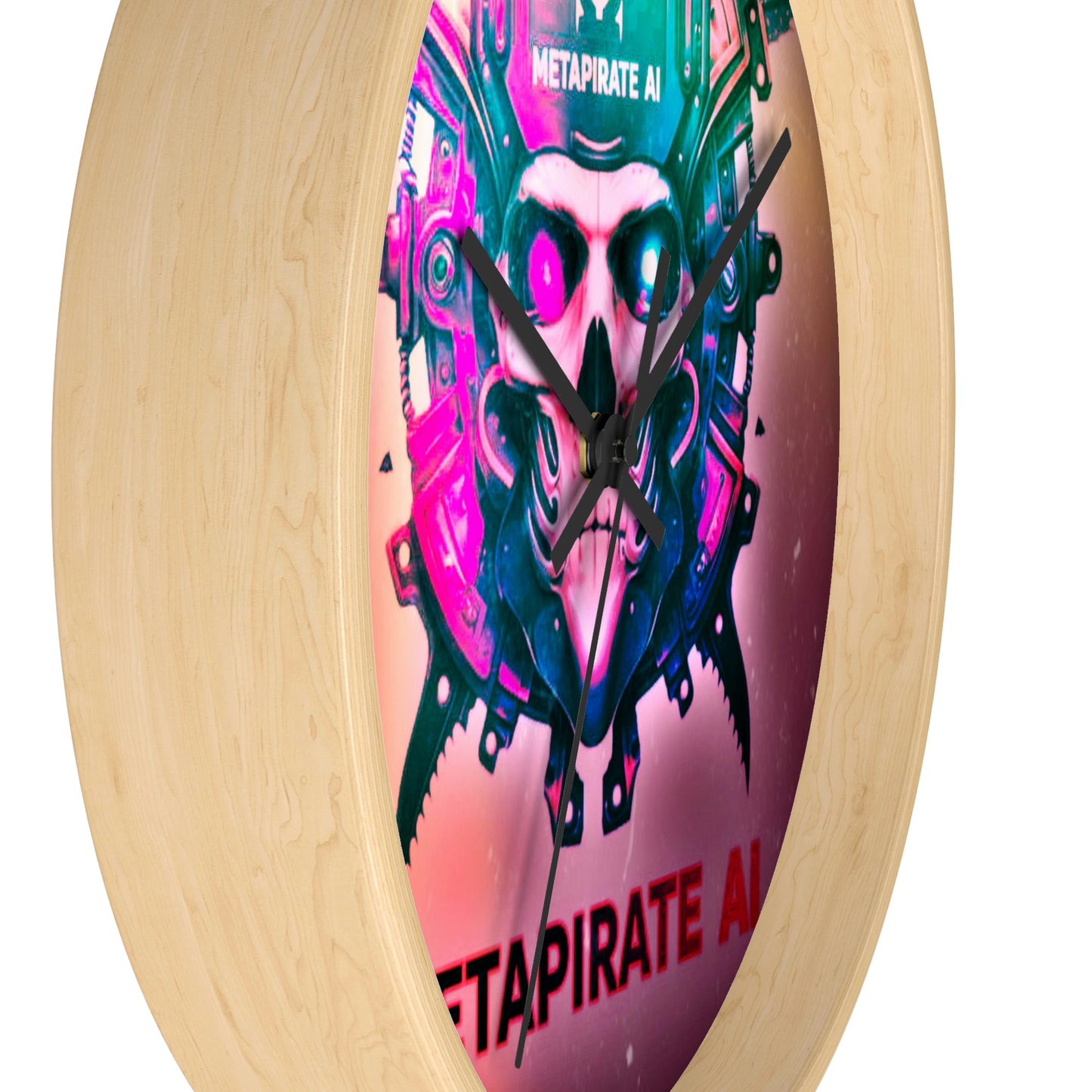 Metapirate AI Wall Clock