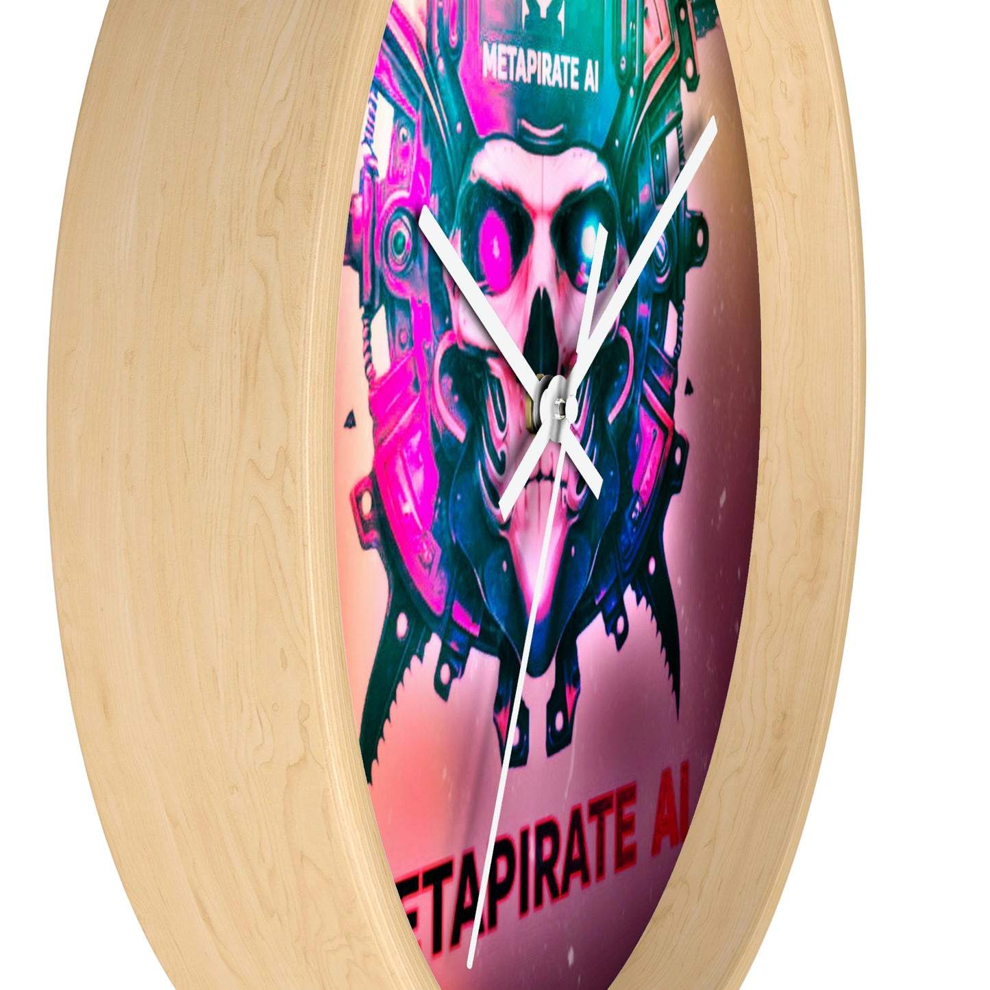 Metapirate AI Wall Clock