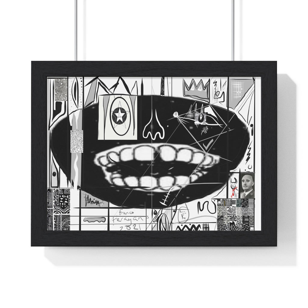 Militant Premium Framed Horizontal Poster