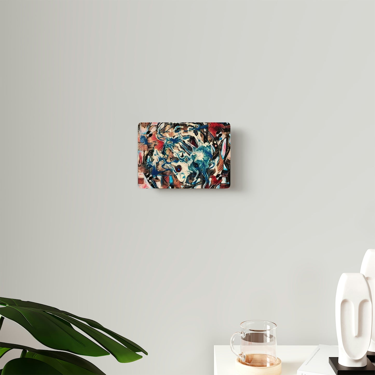 Mixed Media Acrylic Wall Art Panel
