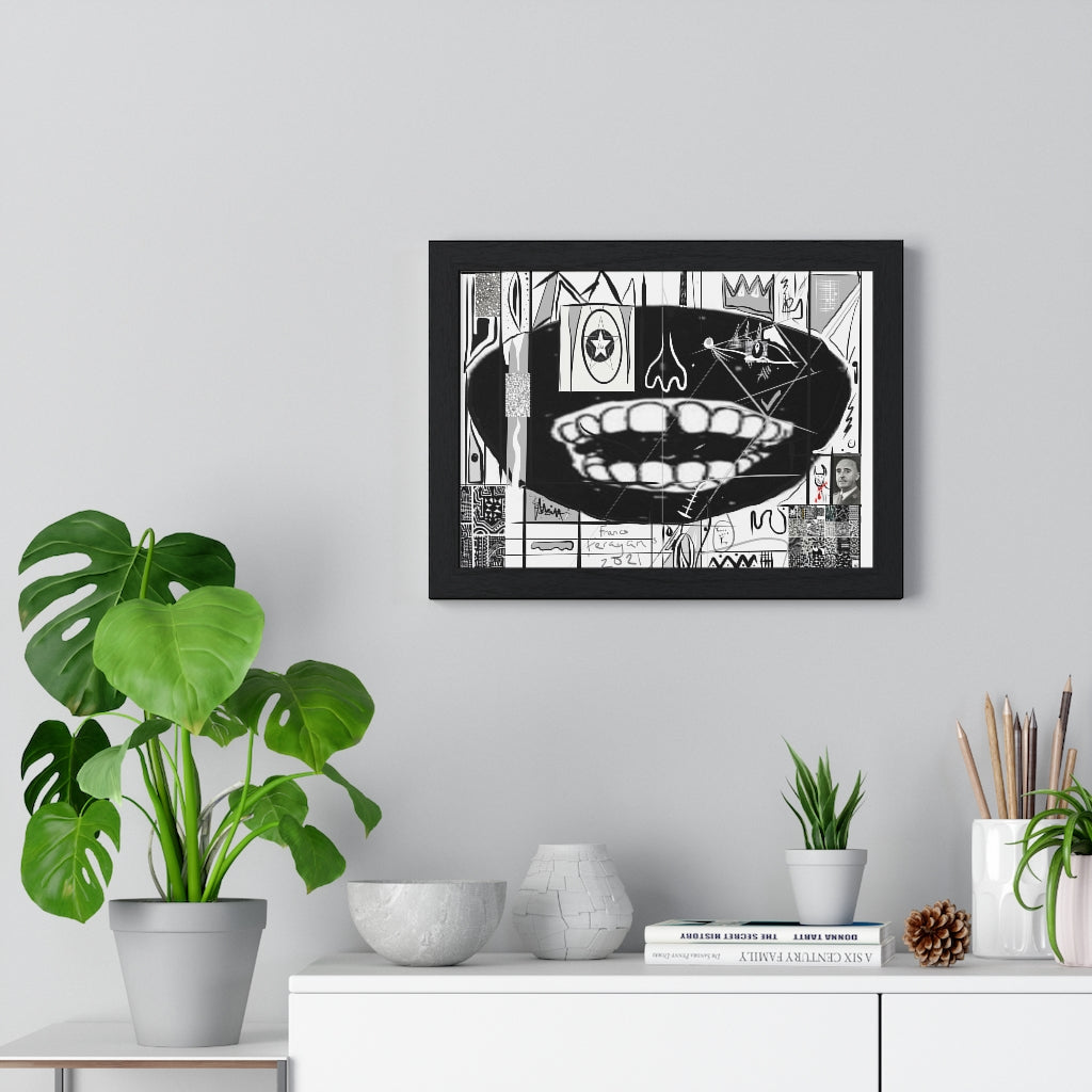 Militant Premium Framed Horizontal Poster