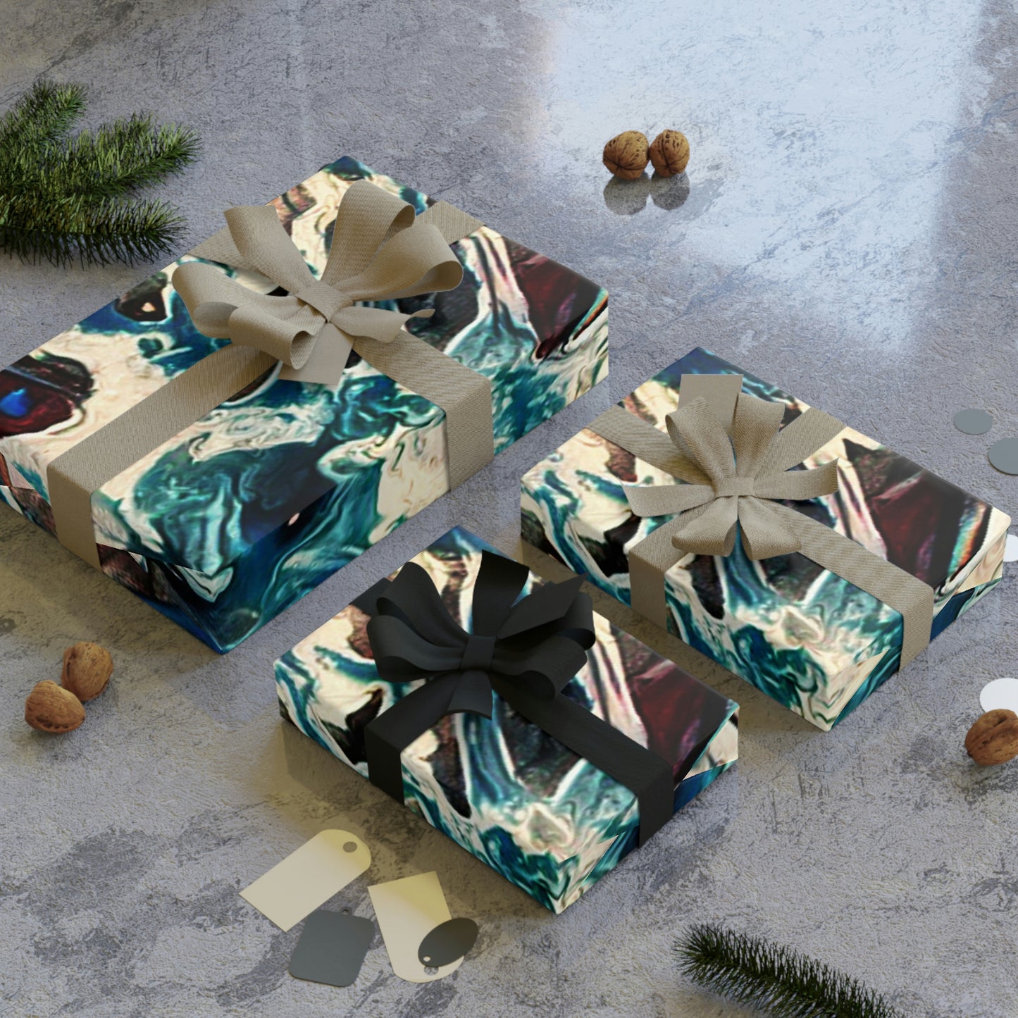 Gift Wrapping Paper Rolls, 1pc
