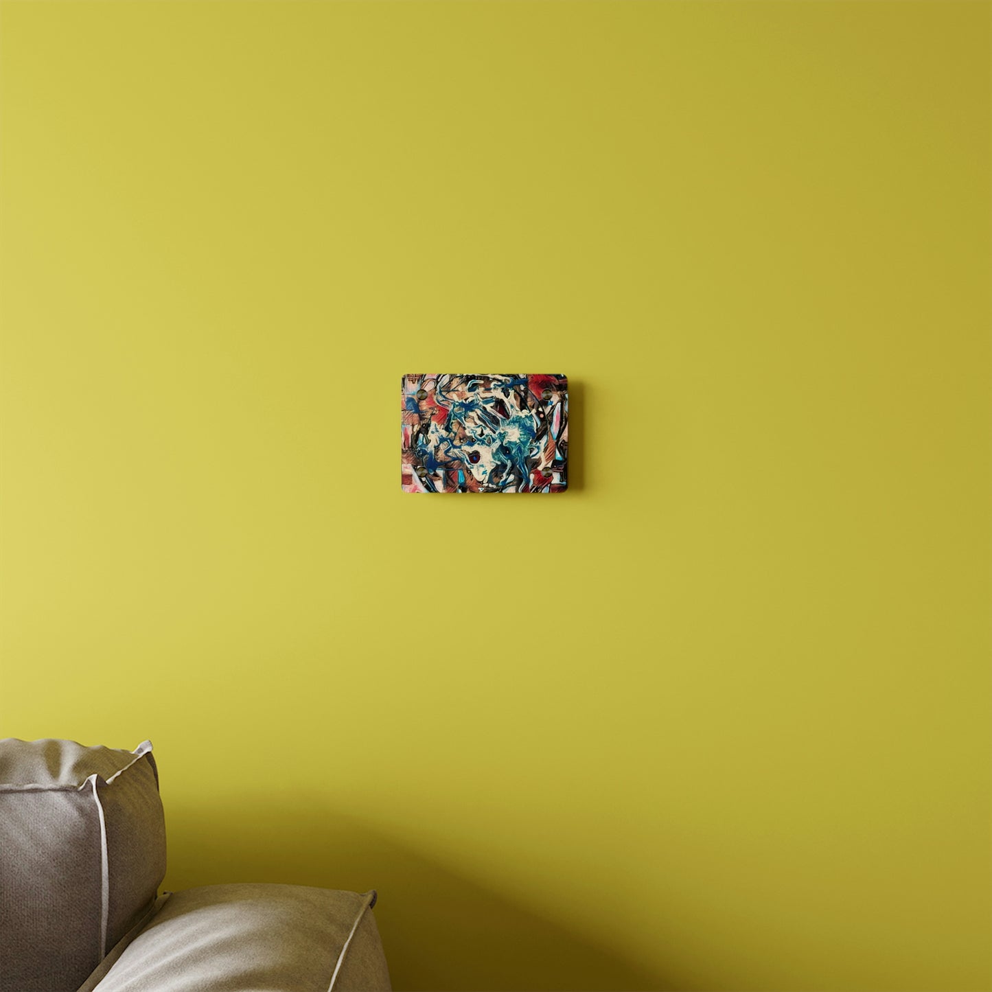 Mixed Media Acrylic Wall Art Panel