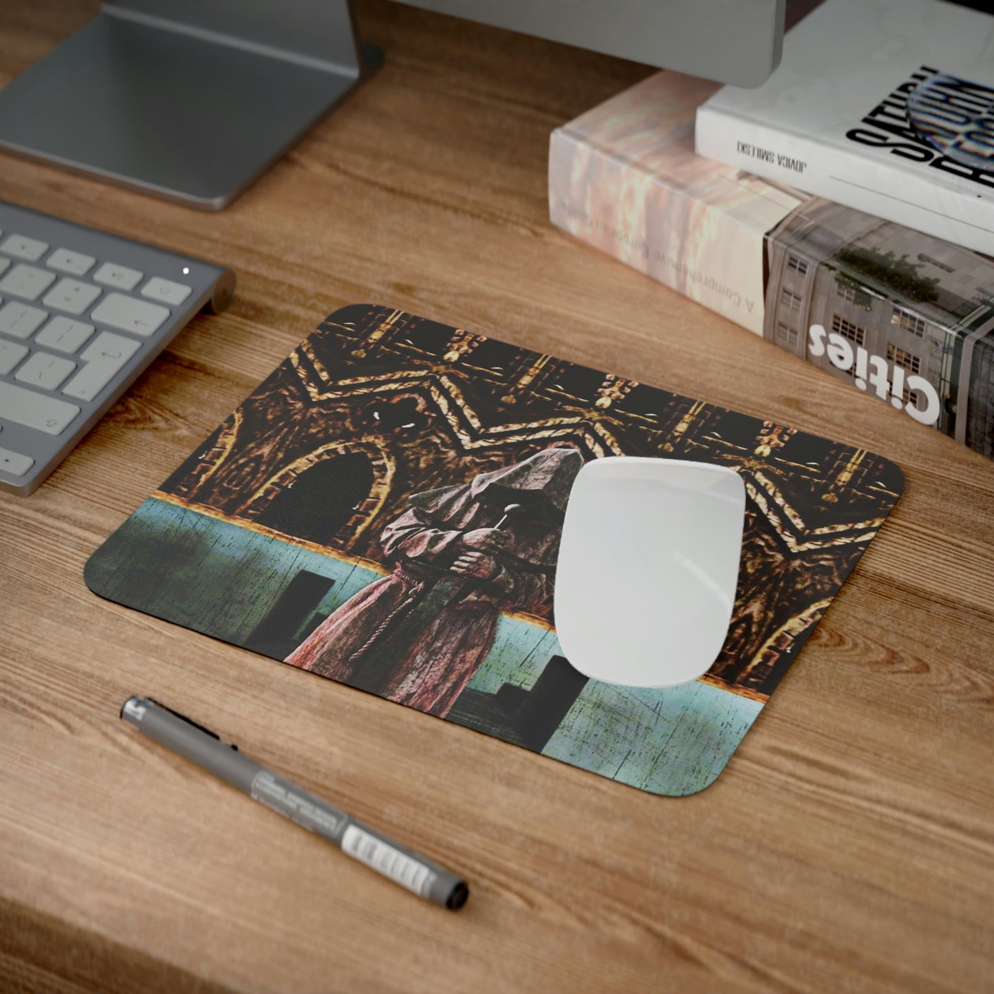 Monk Mouse Pad