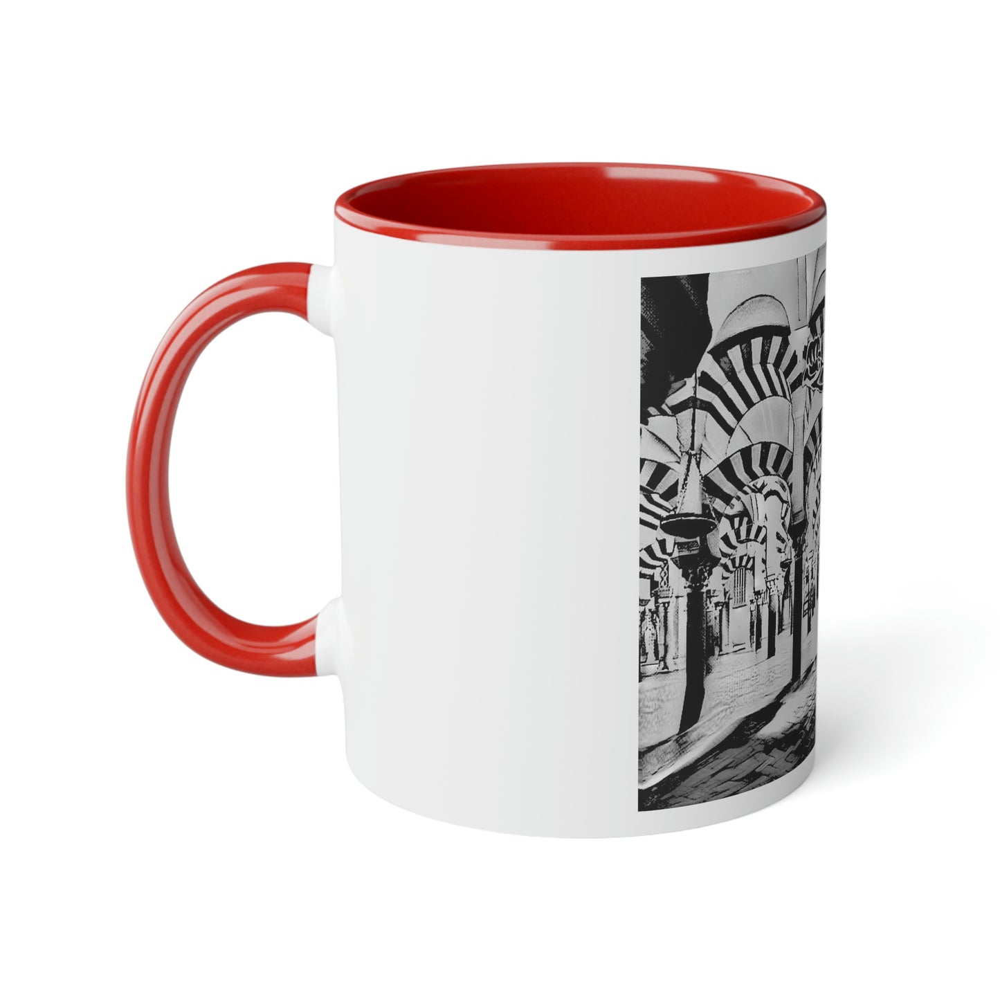 Flamenco en la Mezquita White Accent 11oz mug