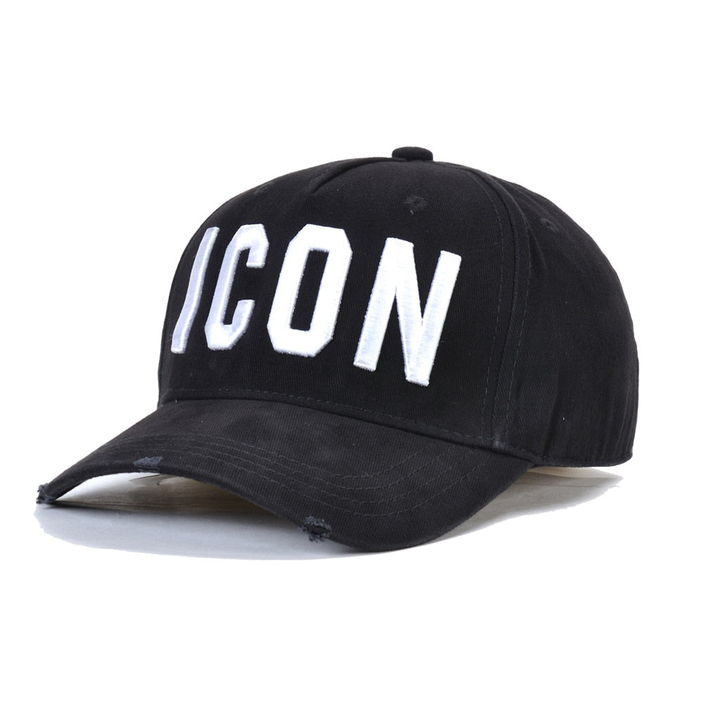 ICON 100% cotton unisex Adjustable Baseball Caps