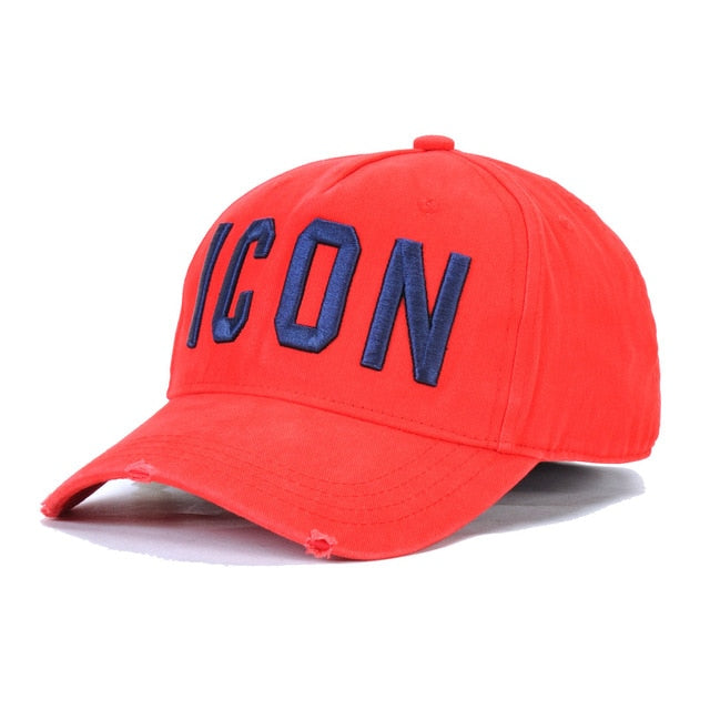 ICON 100% cotton unisex Adjustable Baseball Caps