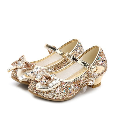 Princess kids Butterfly knot shoes