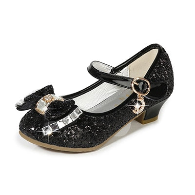 Princess kids Butterfly knot shoes