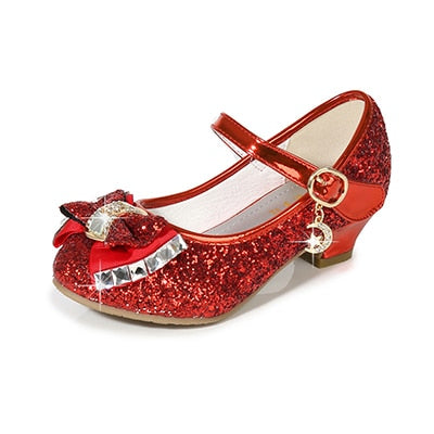 Princess kids Butterfly knot shoes