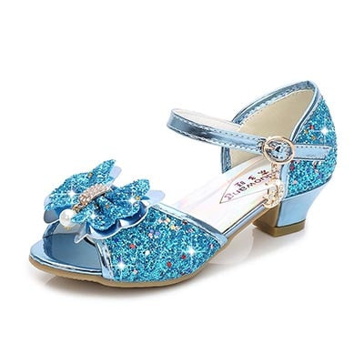 Princess kids Butterfly knot shoes