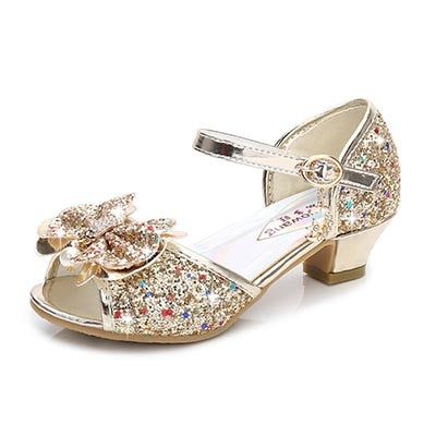 Princess kids Butterfly knot shoes
