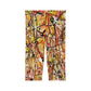 Women's Leggings - Casual Sports Fire Colours Comfortable Capri Pants