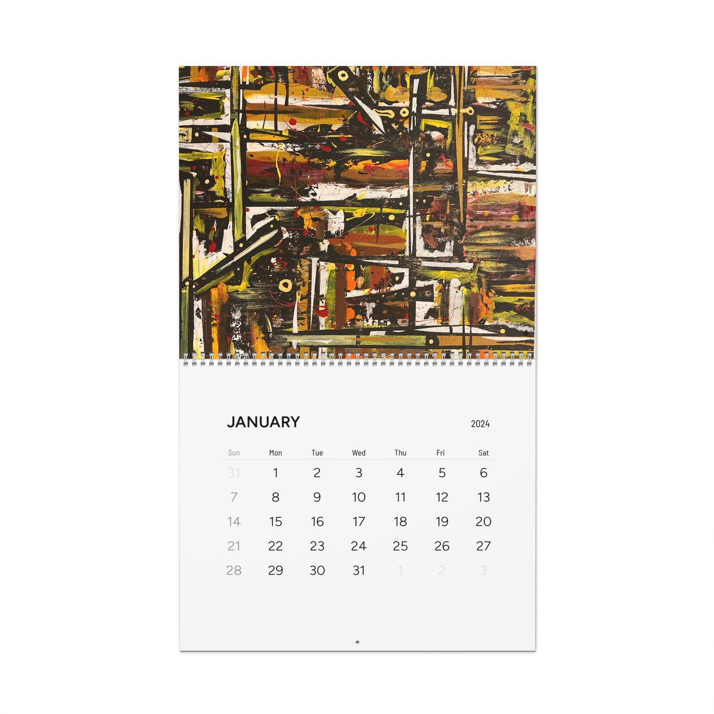 Abstractz Wall Calender 2024