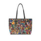 Shoulder Bag - Colourful Artistic Unique Faces Design