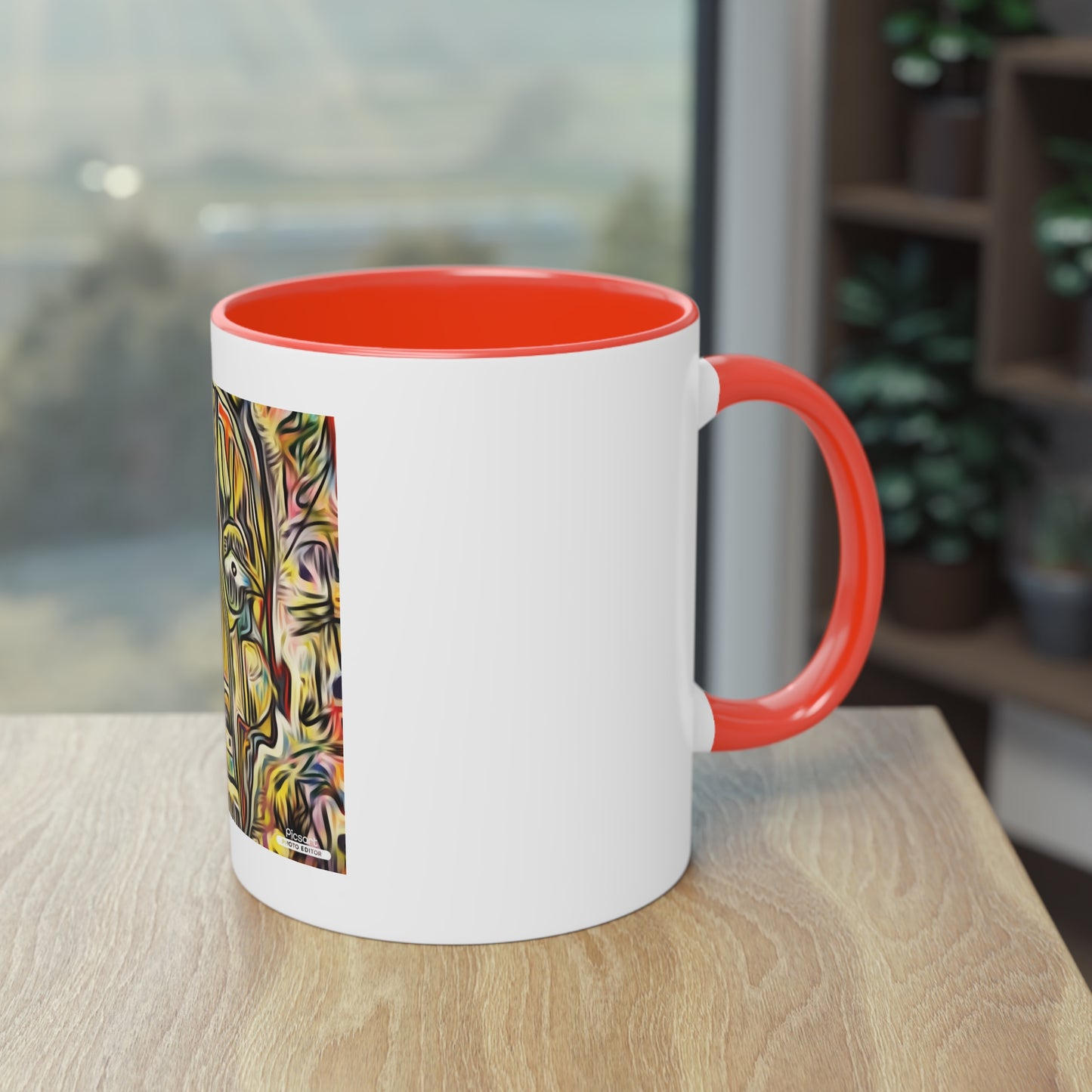 Two-Tone Mug: Abstract Limited Edition 11oz