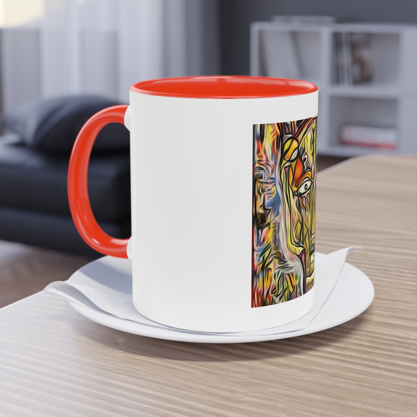 Two-Tone Mug: Abstract Limited Edition 11oz