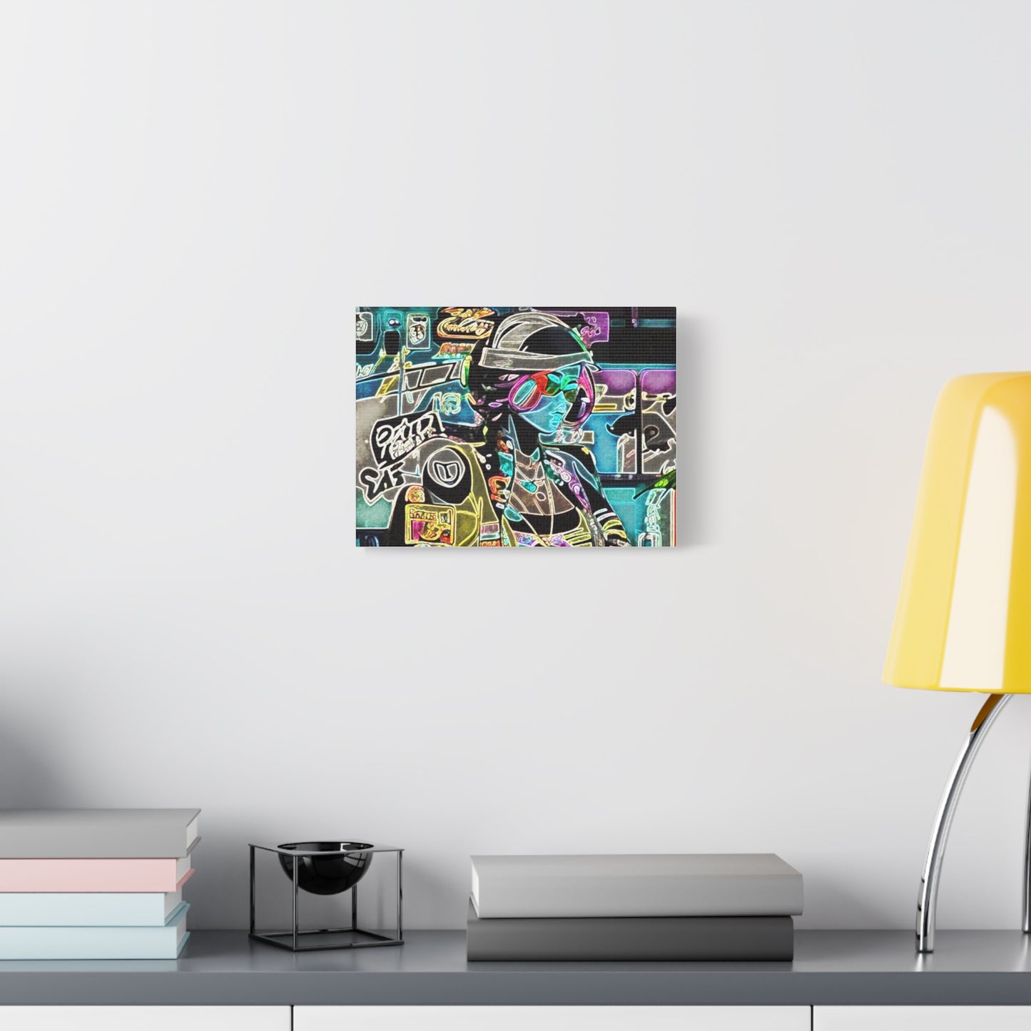 Intergalactic DJ Chic Canvas