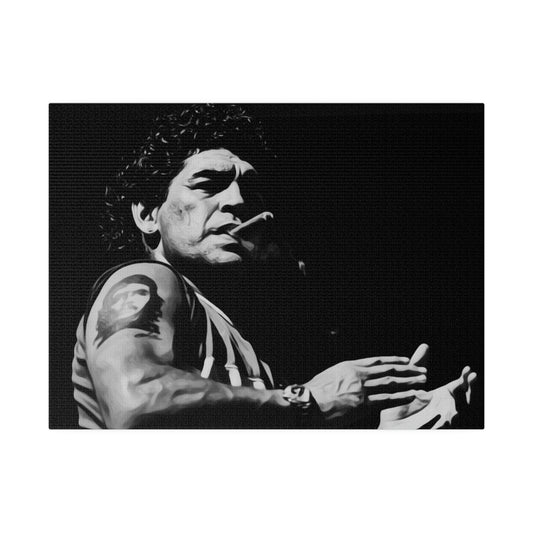 Maradona Matte Canvas