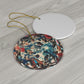 Ceramic Ornament, 4 Shapes