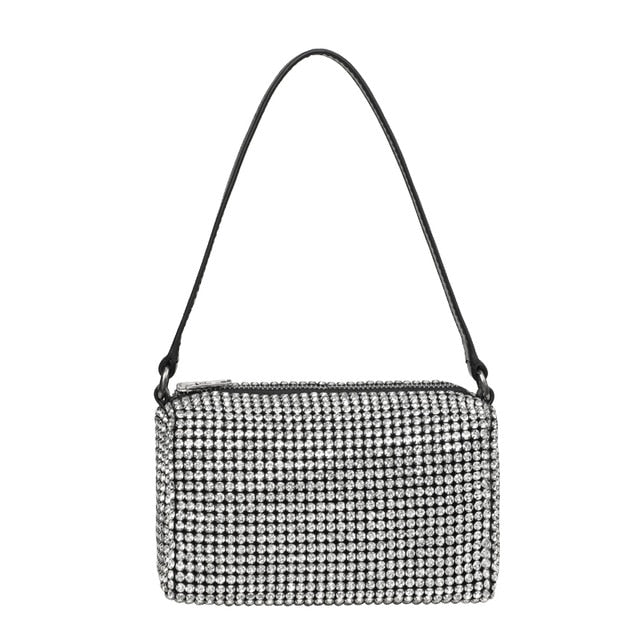 Shiny Womens Clutch Hobo Bag