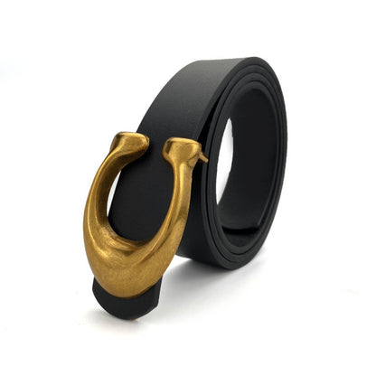Leather Retro Womens Belt